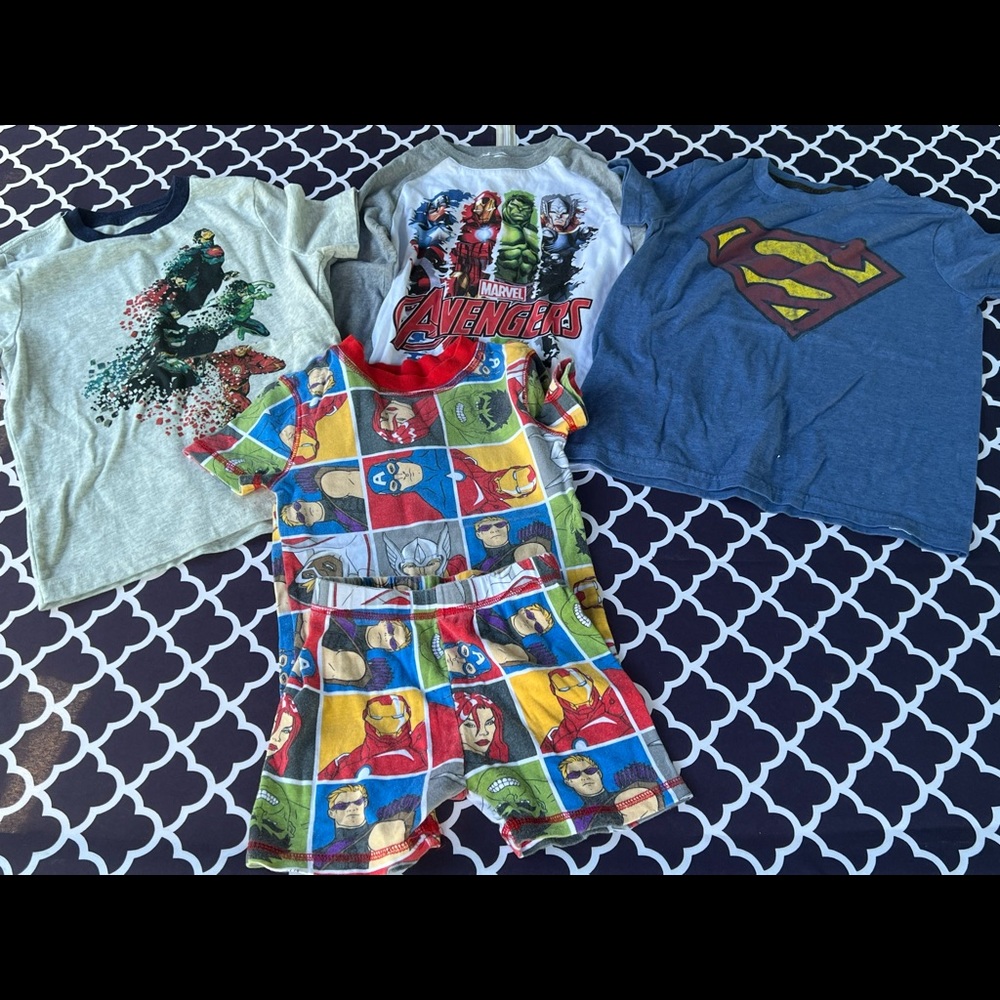 Disney and Gap Marvel tee and pajama cotton